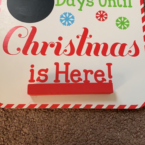 Christmas countdown board - Picture 3 of 3